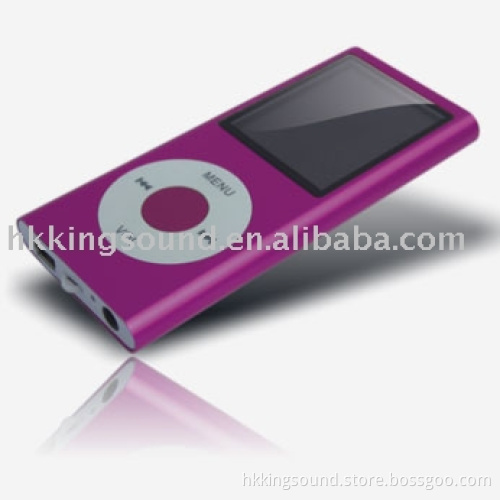 1.8 inch 262K Color TFT Screen with Metal Case MP4 Player